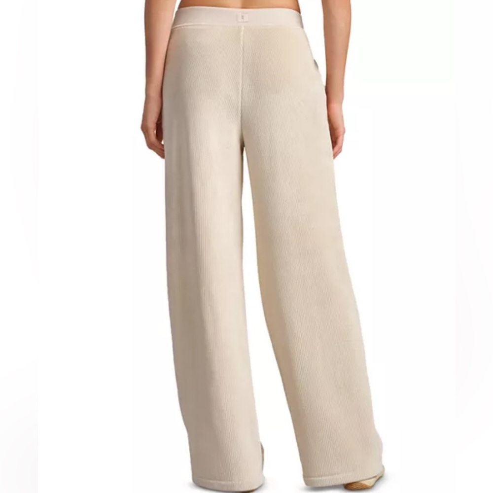 NEW Rhône Ripple Wide-leg Sweatpants in Cream - Picture 2 of 10